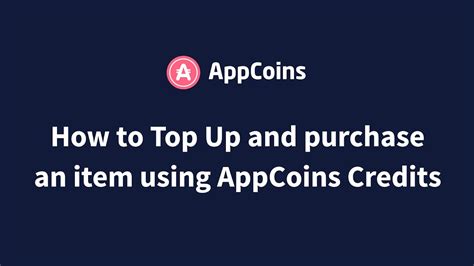 appcoins credits